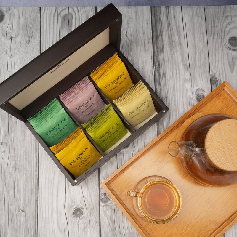 Amazing Tea Box Alluring Tea Chest | Assorted Tea | Rich Luxury Wooden Tea Gift Box ...