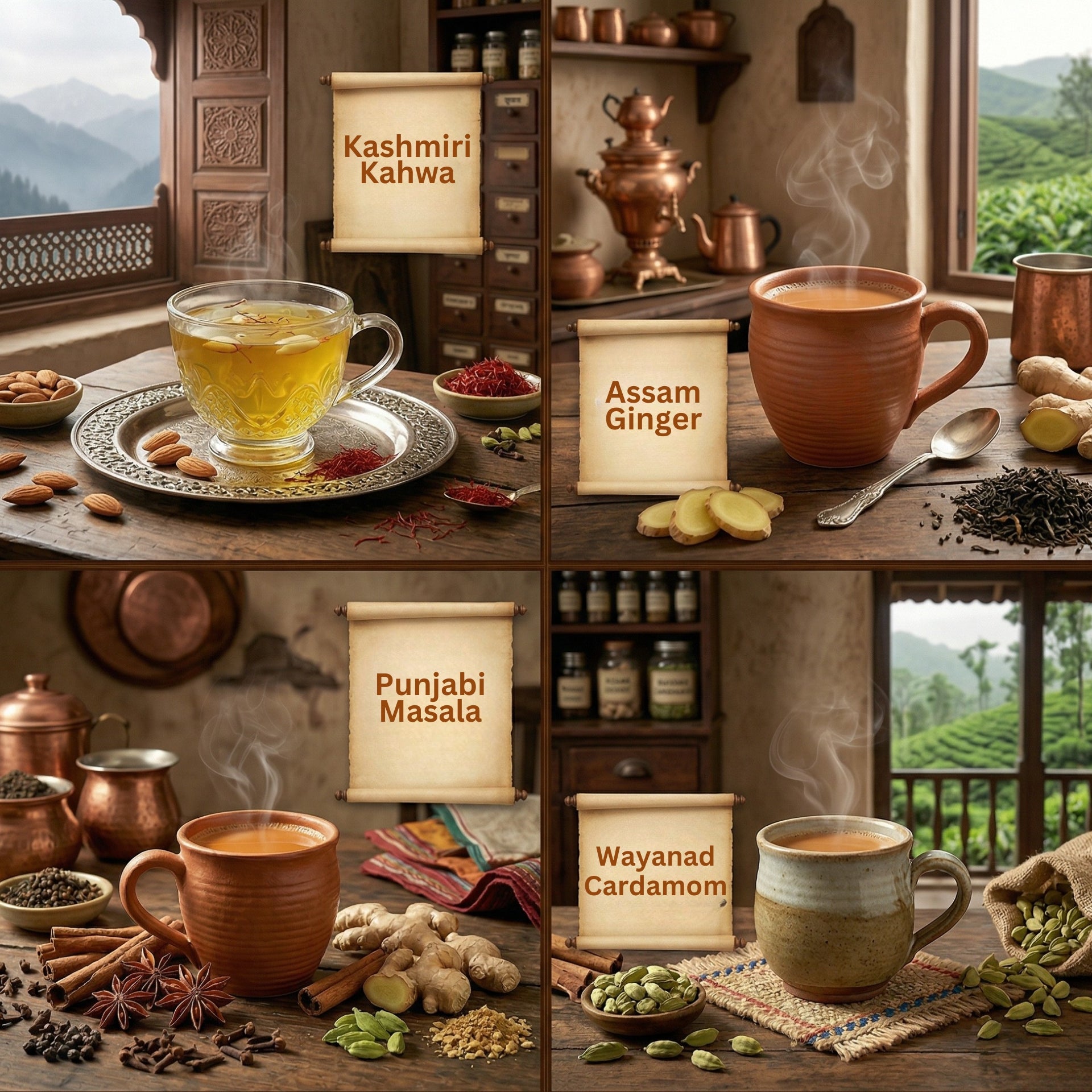 Instant Tea Premix - Assorted - 5 Flavours - Chai on the Go by