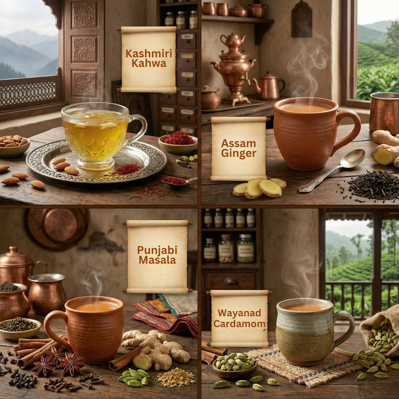 Instant Tea Premix - Assorted 5 Flavours