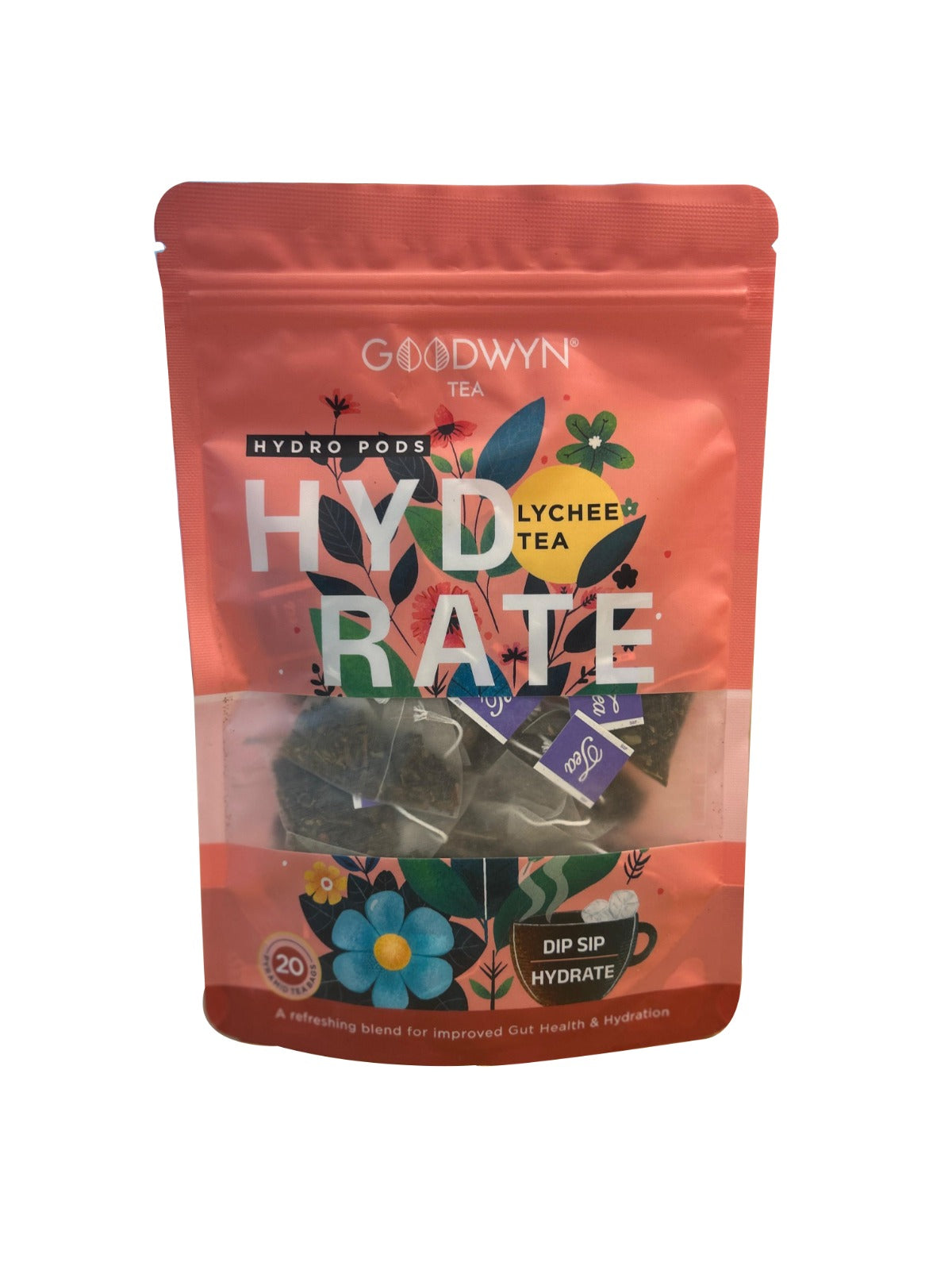 Goodwyn Hydro Pods | Refreshing Blend | 20 Tea Bags